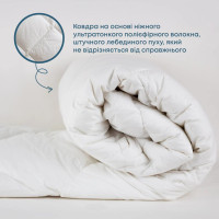 Ковдра Лебединий пух 200*210 см