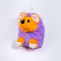 Рюкзак дитячий Попелюшка Мишка 32см бузково-помаранчевий (ZL2673)