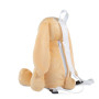 М'яка іграшка рюкзак KidsQo Зайчик Хагсі 31см бежевий (KD726)