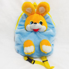 Рюкзак дитячий Попелюшка Заєць 37см блакитно-жовтий (ZL2631)