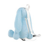 М'яка іграшка KidsQo Рюкзак Зайчик Хагсі 31см блакитний (KD727)