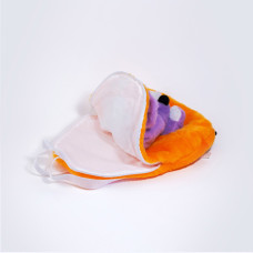 Рюкзак дитячий Попелюшка Мишка 32см помаранчево-бузковий (ZL2674)