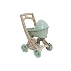 Візок DOLONI для ляльки з люлькою зелений ECO (0121/01ECO)