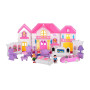 Ляльковий будинок Моя люба хатинка зі світловими ефектами та ігровими фігурками 38см (WD-922A-B-E)
