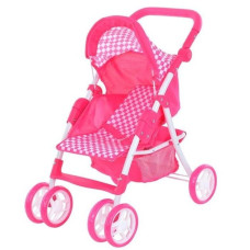 Коляска MELOGO для ляльки з кошиком прогулянкова (9352/011-PN)