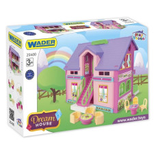 Будиночок Wader ляльковий двоповерховий (25400)