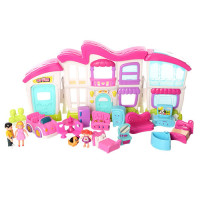 Ляльковий будиночок з фігурками і меблями (16689)