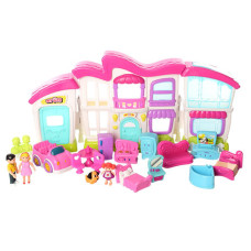 Ляльковий будиночок з фігурками і меблями (16689)