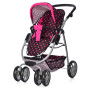 Коляска для ляльки Melogo трансформер 2в1 горошок (9662KL)