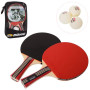 Ракетки для настільного тенісу пінг-понгу 2 шт в чохлі (MS2197)