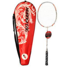 Ракетка для бадмінтону з металевою оправою в чохлі 1 шт (асорт.) (0781BDT)