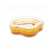 Басейн дитячий надувний Intex Морська зірка 185x180x53 см (56495)