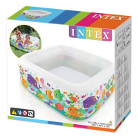 Басейн дитячий надувний Intex Блакитна лагуна 159x159x50 см (57471)