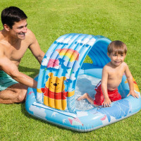 Басейн дитячий надувний Intex Вінні Пух 109x102x71 см (58415)