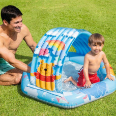 Басейн дитячий надувний Intex Вінні Пух 109x102x71 см (58415)