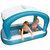 Басейн дитячий надувний Intex Будиночок з дахом 168х99х104 см (57423)