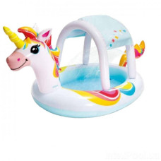 Басейн дитячий надувний Intex Єдиноріг 254x132x109 см (58435)