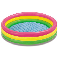 Басейн дитячий надувний Intex Веселка 147x33см (57422)