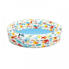 Басейн дитячий надувний Intex Тропічні рибки 132х28 см (59431)
