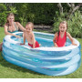 Басейн дитячий надувний Intex Ніжність 163x107 см (57482)
