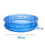 Басейн надувний дитячий Intex Літаюча тарілка 188x46 см (58431)