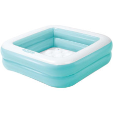 Басейн INTEX надувний із м'яким дном блакитний 85х85х23 см (57100BL)