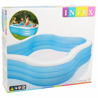 Басейн дитячий надувний Intex Акварена 229х229х56 см (57495BL)