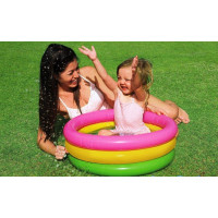 Басейн дитячий надувний Intex Веселка 61x22 см (57107)