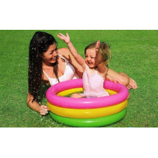 Басейн дитячий надувний Intex Веселка 61x22 см (57107)