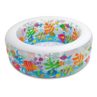 Басейн дитячий надувний Intex з надувним дном 152x56 см (58480)