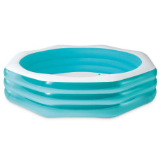 Басейн INTEX надувний Восьмикутник 254х254х56 см (58492)