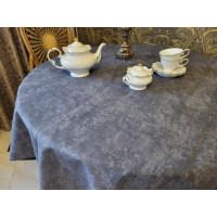 Скатертина Мармур графіт (110/140 см)