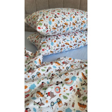 Пригоди/блакитн., Turkish flannel (Євро)