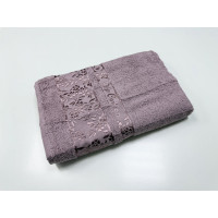 Рушн. махрові VIP COTTON ROWAN-N, слива (Сауна)