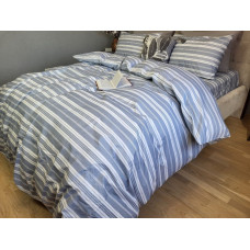 Домінік блакитн., cotton (Двоспальний)