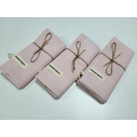 Рушник ПІКЕ Лофт, Рожевий (40*60см)