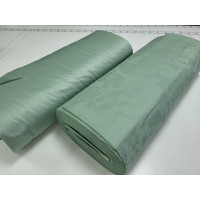 Сатин JACQUARD, PAISLEY GREEN (Полуторний)