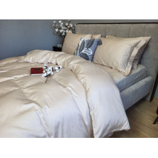 Сатин однотонний BEIGE, №0060 (Євро на рез.)