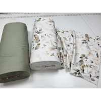 Сатин PREMIUM, BIRDS (Полуторний)