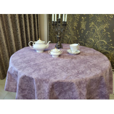 Скатертина Мармур сливовий (160/350 см)