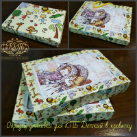 Совушки салат., бязь 40*60см (Дитячий)