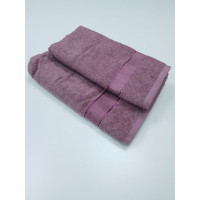 Рушник махровий, Фуксія 400гр/м2 (Баня 70/140см)