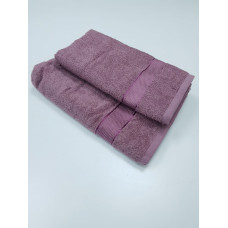 Рушник махровий, Фуксія 400гр/м2 (Баня 70/140см)