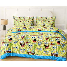 Спанч Боб, бязь (Двоспальний)