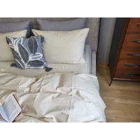 Світлий беж, бязь PREMIUM (Сім. на резин.)