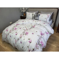 Рожева магнолія, бязь PREMIUM (Сімейний)