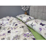 Листівка/салатовий, Turkish flannel (Полуторний)