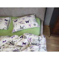 Листівка/салатовий, Turkish flannel (Двосп. на рез.)