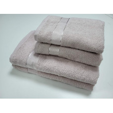 Рушник махровий, Пудрово-бежевий 400гр/м2 (Руки 40/70см)