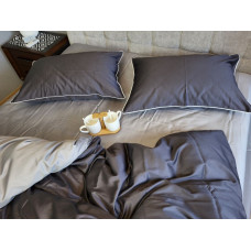 Сатин однотонний №240+№251, з кантом (Євро)